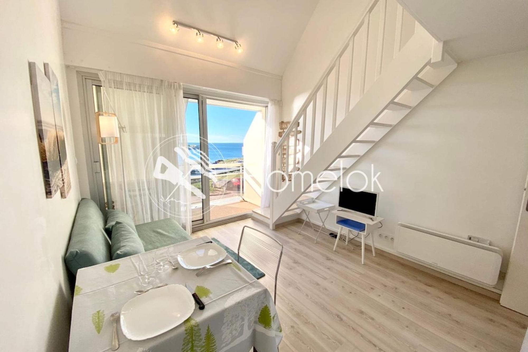 Joli Appartement Top Cosy Vue Mer Imprenable 180 Ploemeur Eksteriør billede